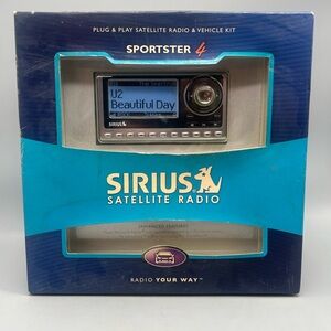 Sirius Satellite Radio SP4TK1 Sportster 4 Plug & Play Satellite Radio & Vehicle